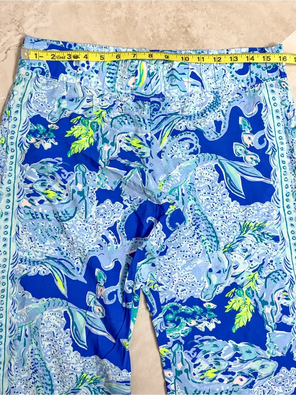Lilly Pulitzer Bal Harbour Palazzo Pants M Coastal Resortwear - Picture 5 of 7